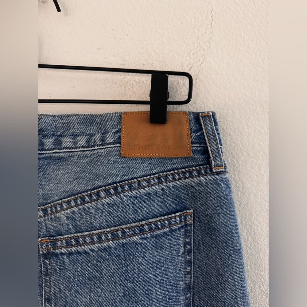 Denim Forum The 90’s Kate Mid Rise Baggy 28 Blue - Picture 5 of 8